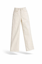 Queen Hearts Wide Leg Jeans | Off White