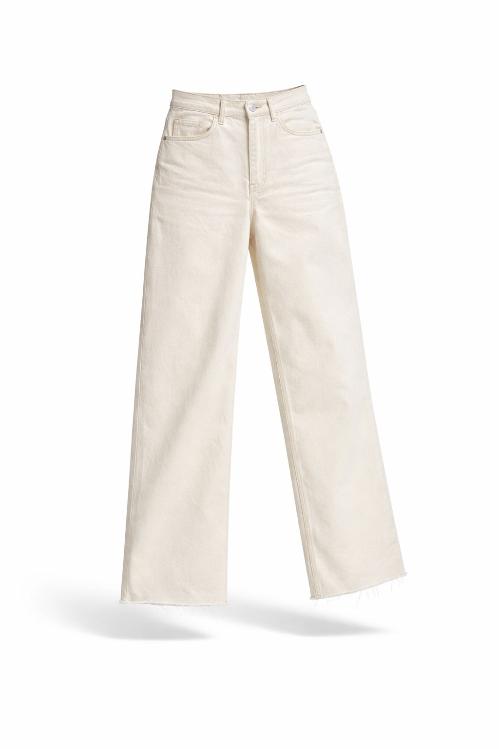 Queen Hearts Wide Leg Jeans | Off White