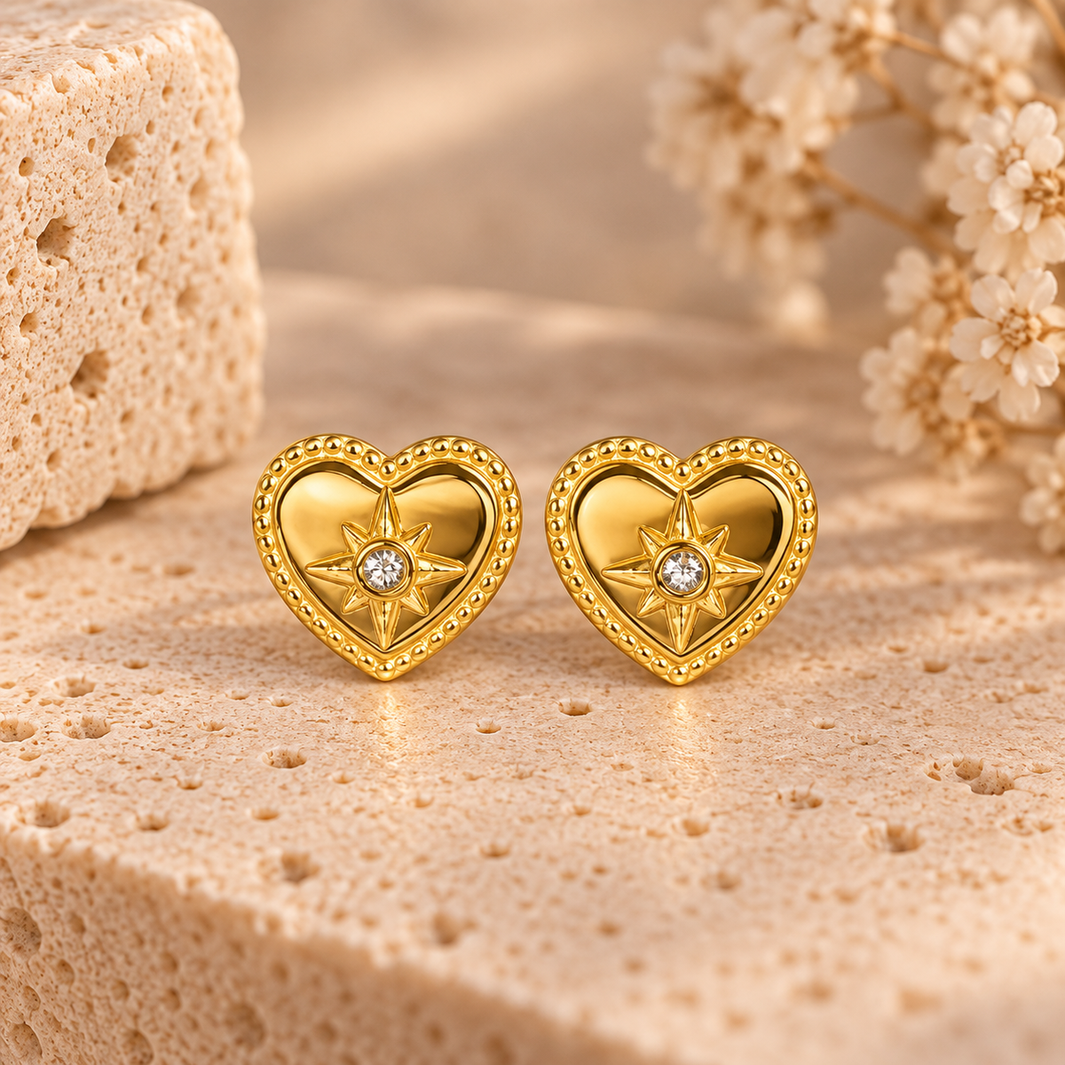 Oorknopjes goud stainless steel | diverse soorten