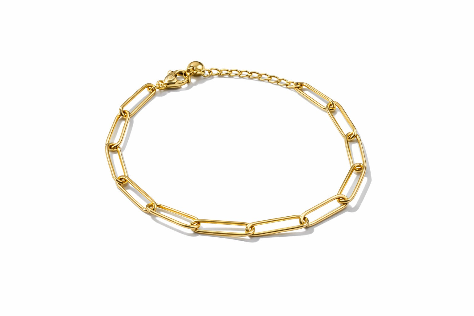 Goudkleurige Schakel Armband | Stainless Steel
