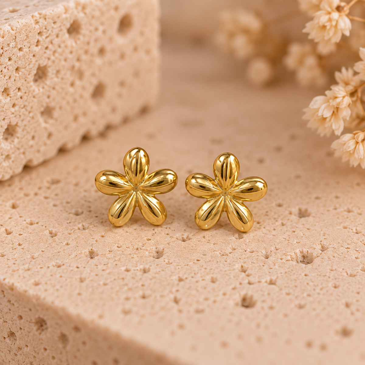 Oorknopjes goud stainless steel | diverse soorten