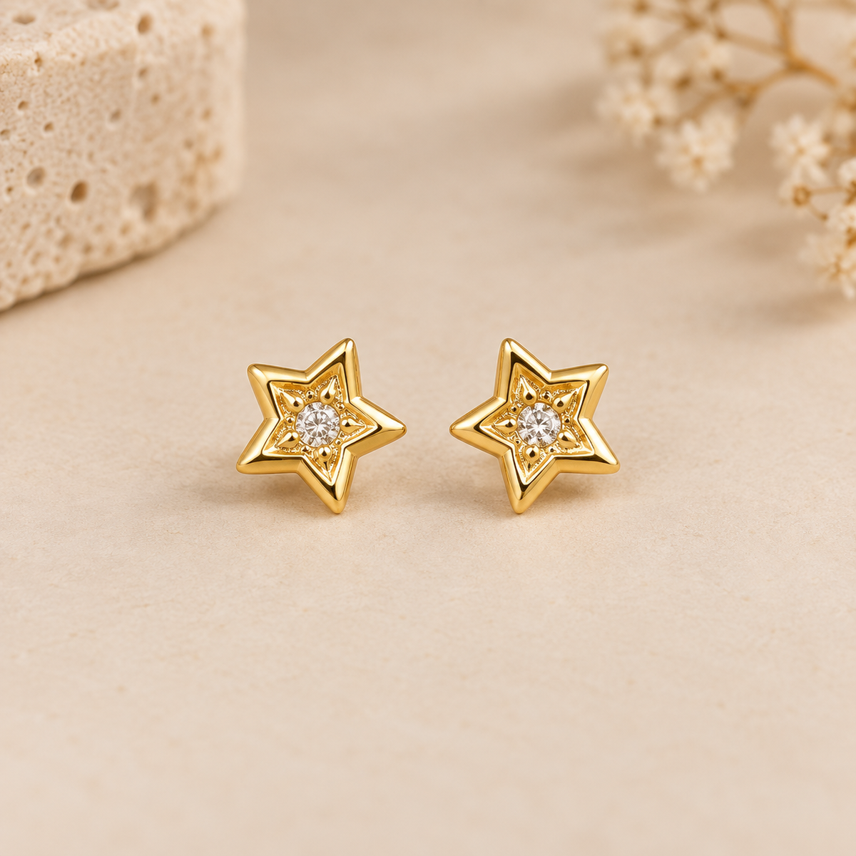 Oorknopjes goud stainless steel | diverse soorten