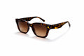 Panterprint Zonnebril Dames | Smal Tortoise Model met Bruine Glazen