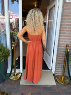 Oranje zomerjurk | Paris