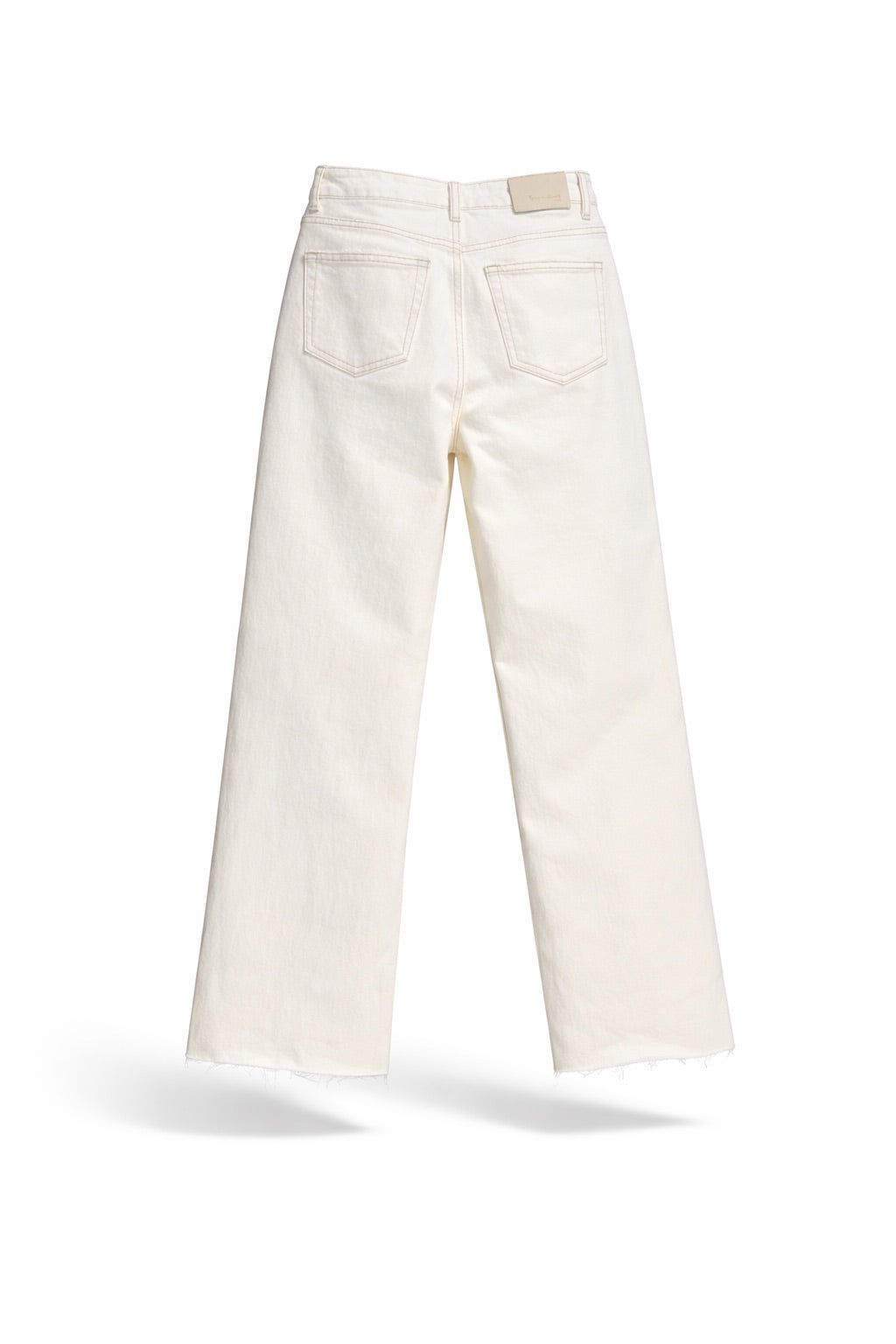 Queen Hearts Wide Leg Jeans | Off White