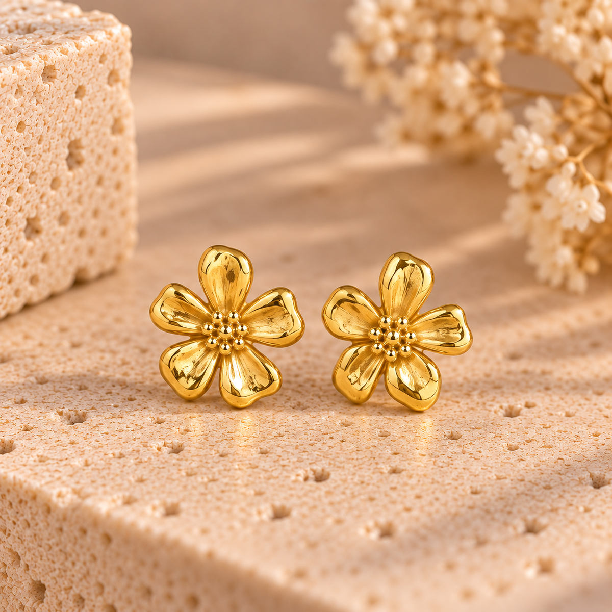 Oorknopjes goud stainless steel | diverse soorten