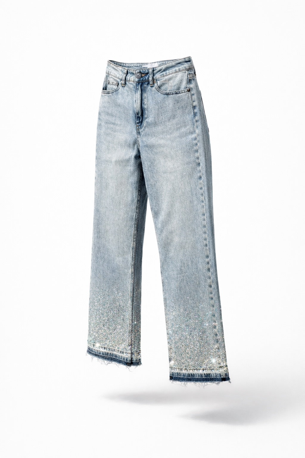 Queen Hearts Jeans | Pailletten
