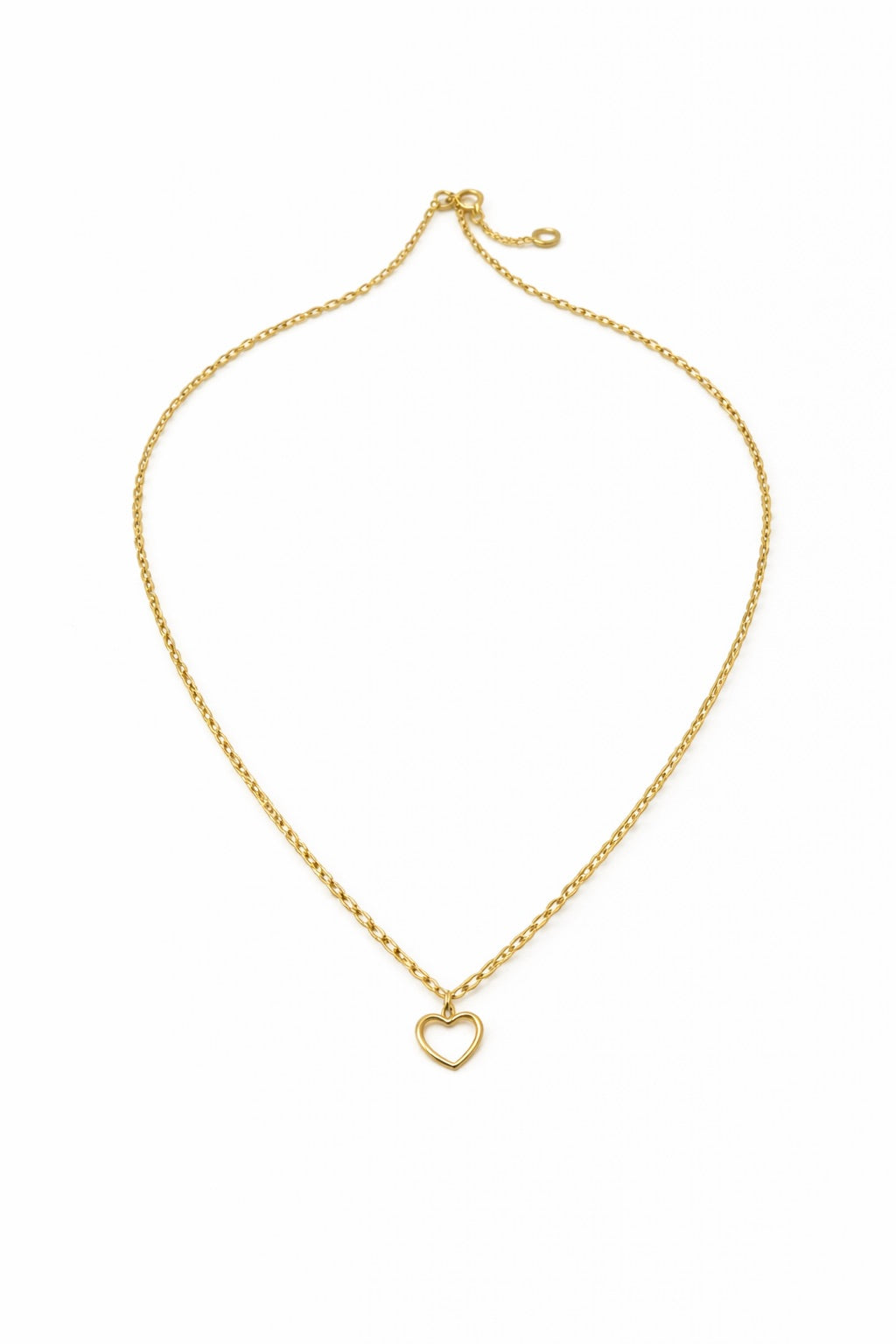 Stainless Steel Gouden Hart Ketting | Waterproof Minimalistische Ketting
