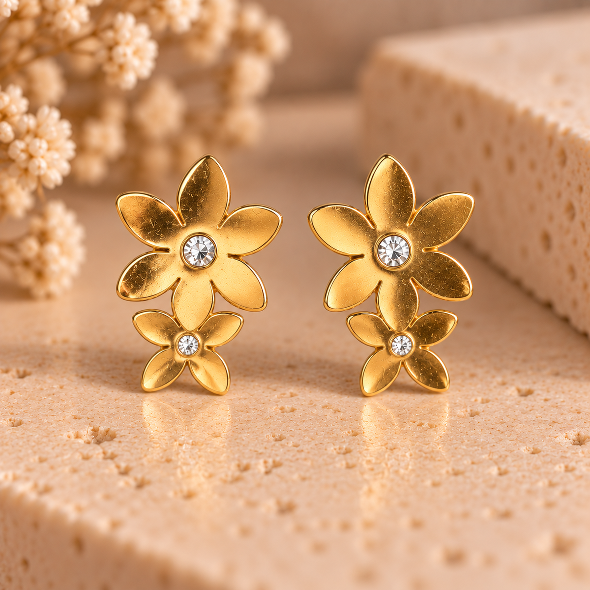 Oorknopjes goud stainless steel | diverse soorten