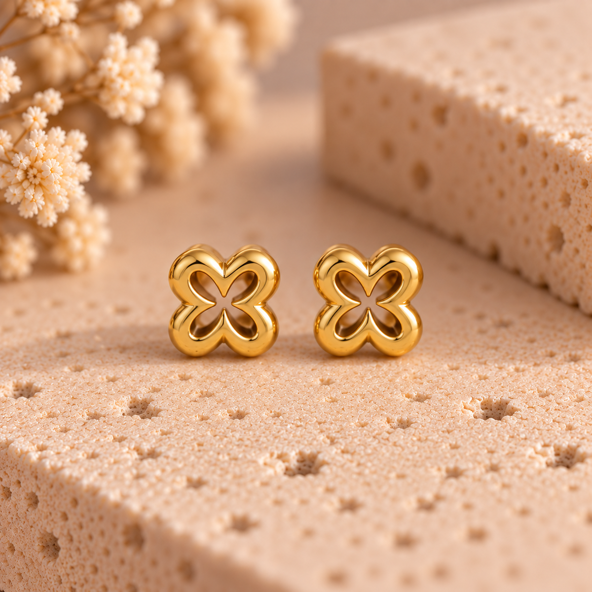 Oorknopjes goud stainless steel | diverse soorten