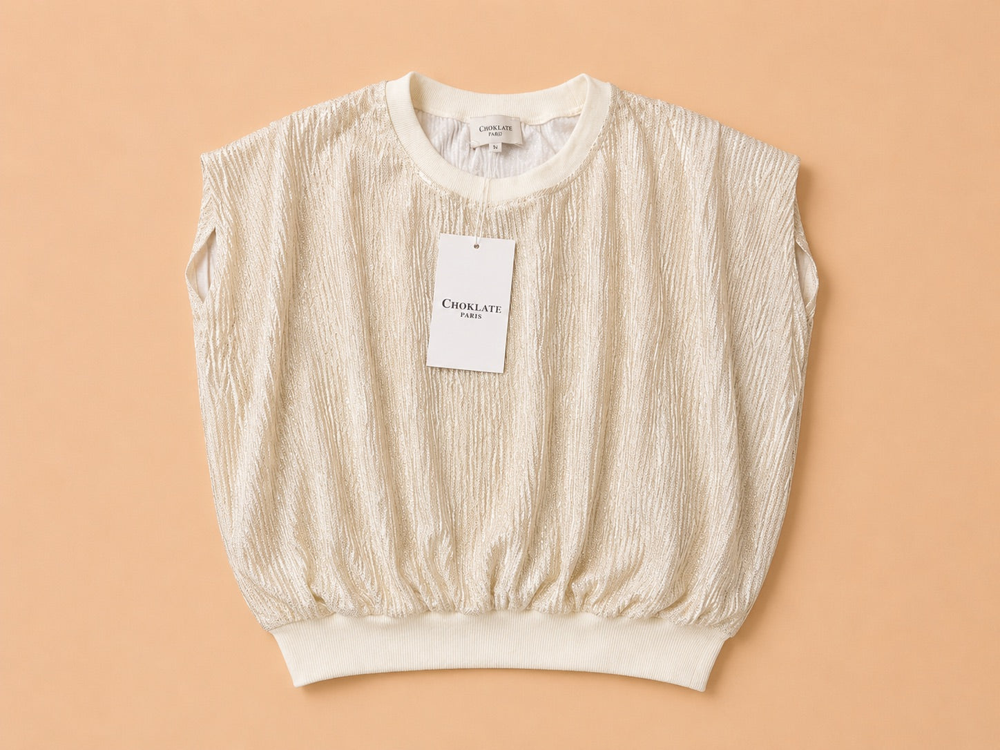 Champagne Glitter Top | Choklate