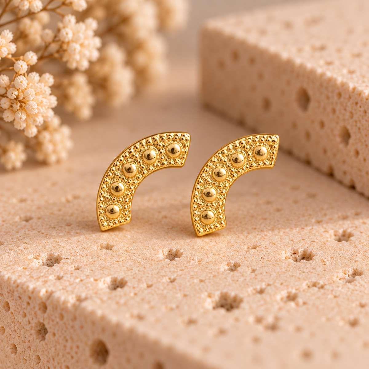 Oorknopjes goud stainless steel | diverse soorten