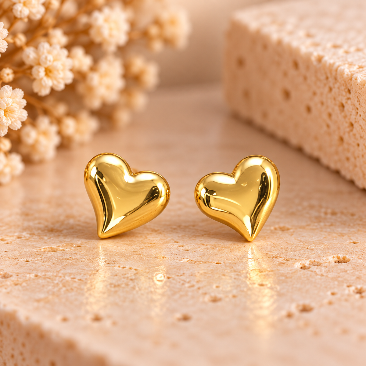 Oorknopjes goud stainless steel | diverse soorten