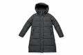 Zwarte Lange Puffer Jas met Capuchon | Warme Winterjas