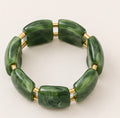 By Shir Statement Armband Green