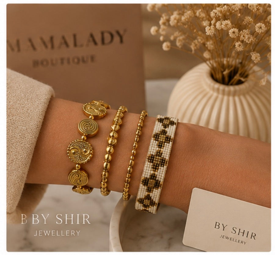 By Shir Armband Hearts Charm