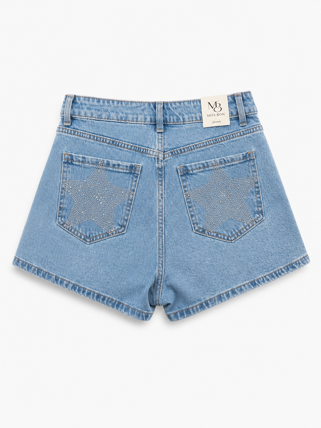 Sterren Denim Skort| Miss Bonn Jeans