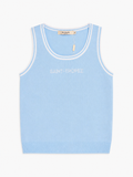 Sky blue St Tropez top | By Clara