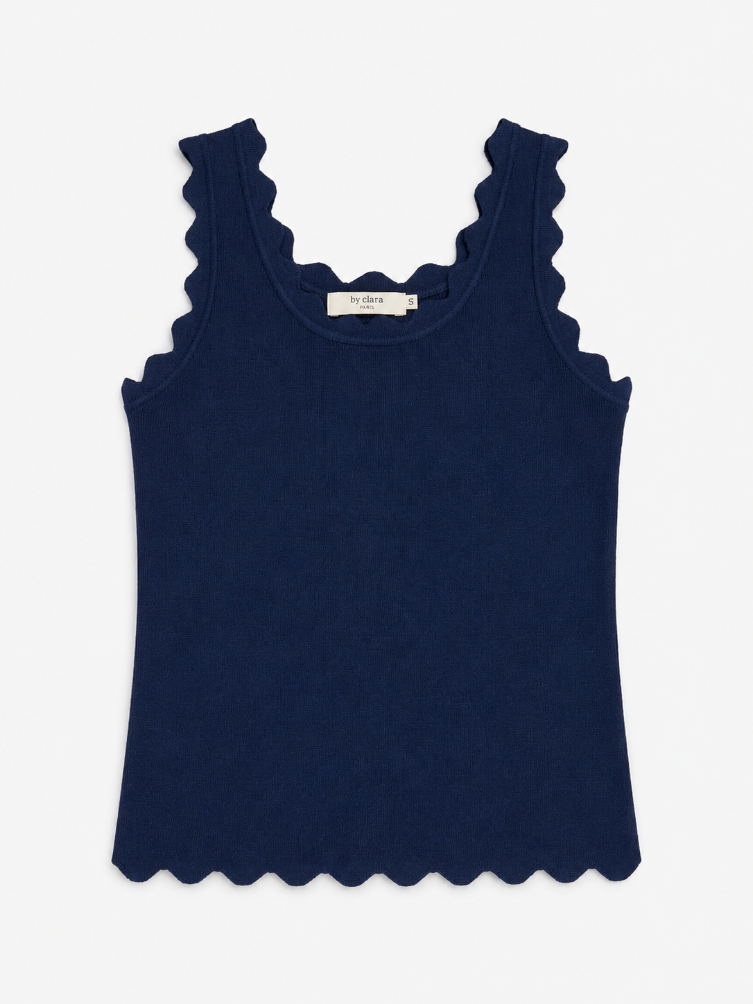 Navy karteltop | By Clara