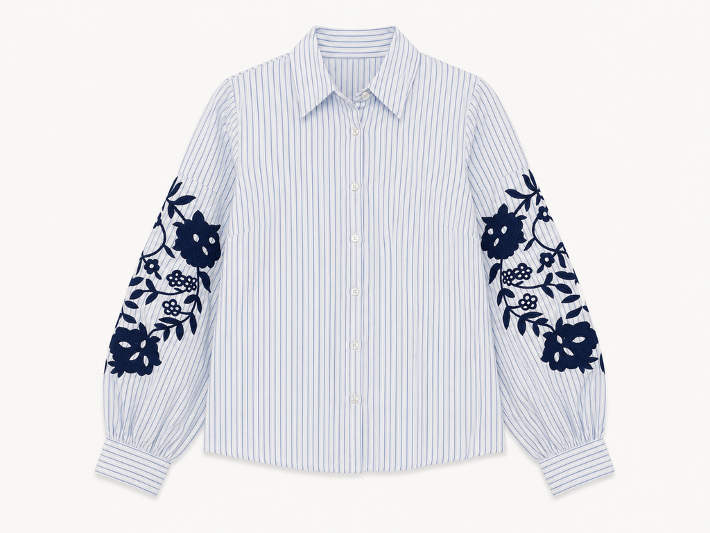 Blouse gestreept | By Clara