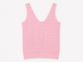 Roze top met steentjes | Mooshi