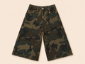 Camouflage Jorts| Laulia Paris