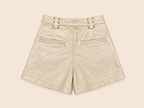 Gouden Short met Studs | Queen Hearts