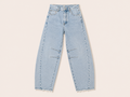 Light Blue Balloon Jeans | Queen Hearts