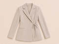 Strik Blazer Dames | Beige