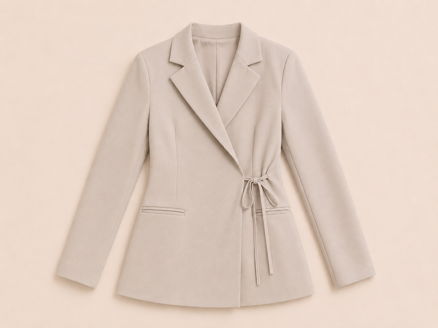 Strik Blazer Dames | Beige
