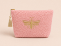 Teddy etui met gouden details | Roze