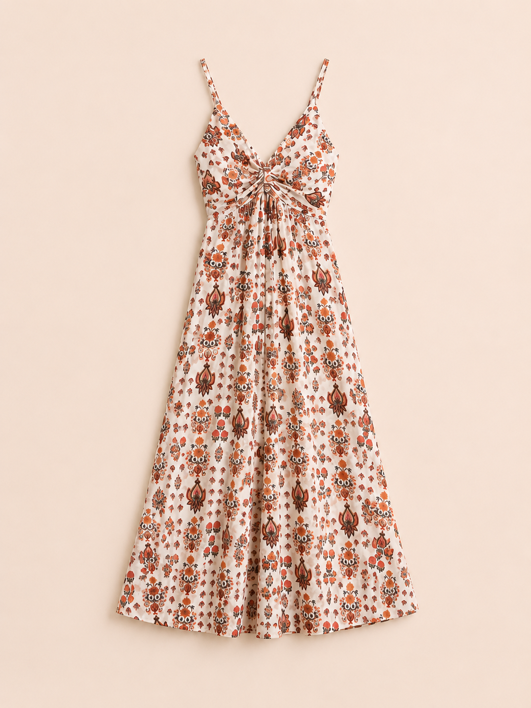 Maxi zomerjurk met Bloemenprint | Estelou