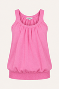 Roze Gebreide Ballon Top