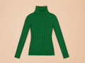 Ribbed Coltrui Emerald Green | Effeny