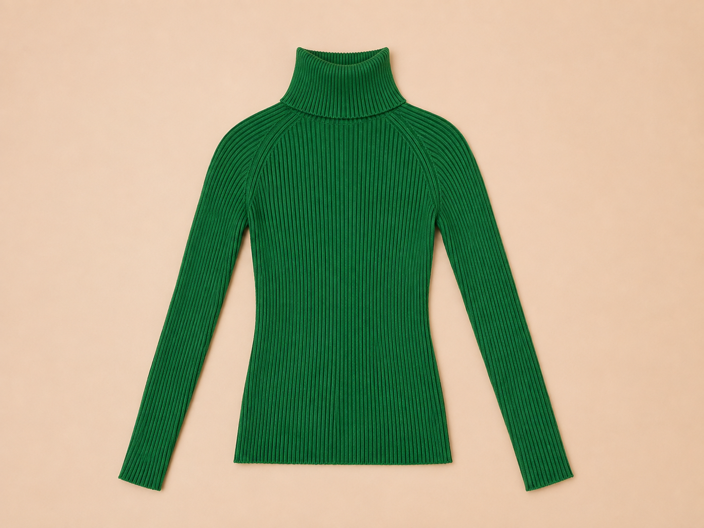 Ribbed Coltrui Emerald Green | Effeny