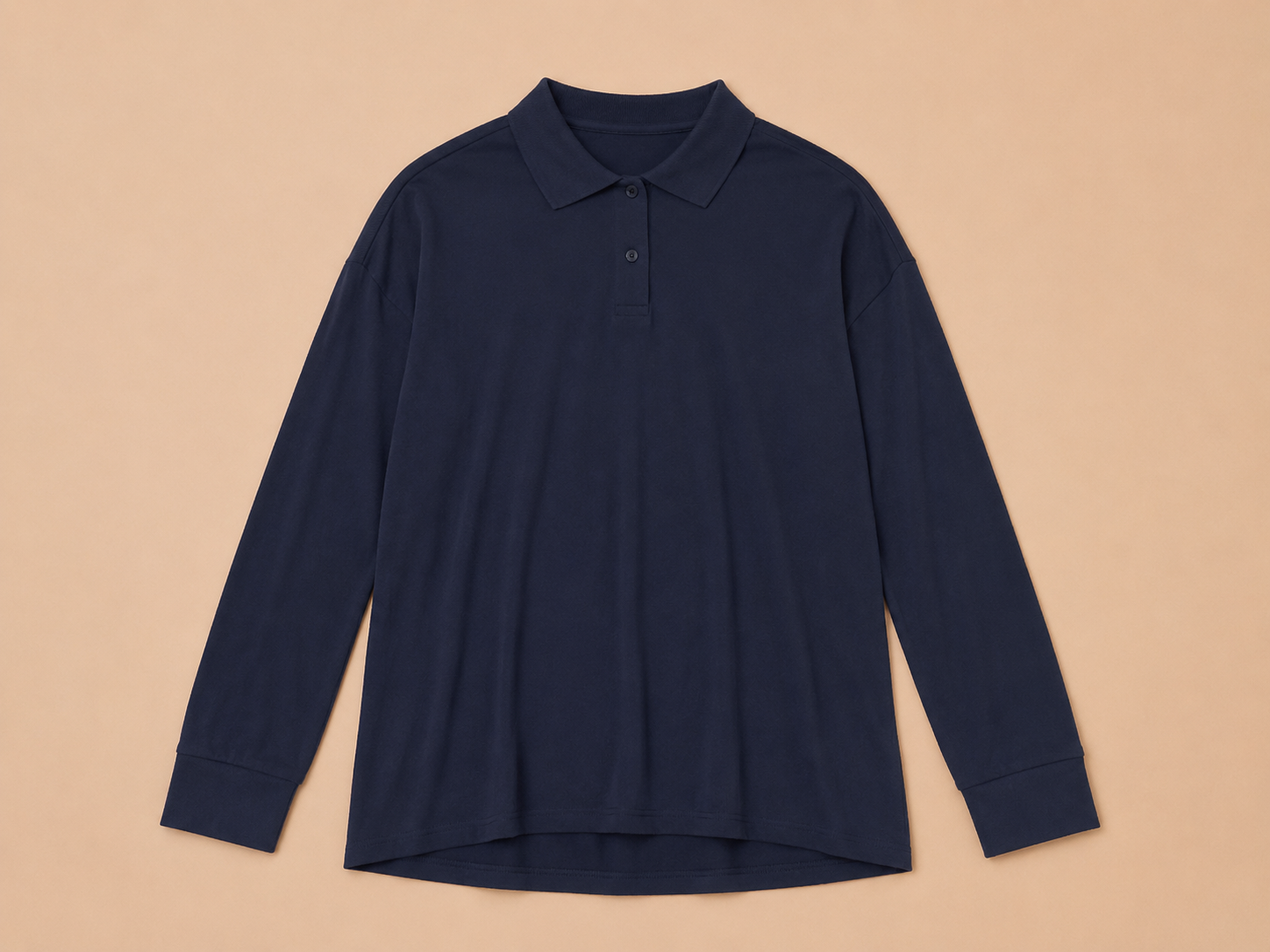 Oversized Navy polo