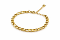 Gouden Schakel Armband Dames | Stainless Steel Chunky Ketting