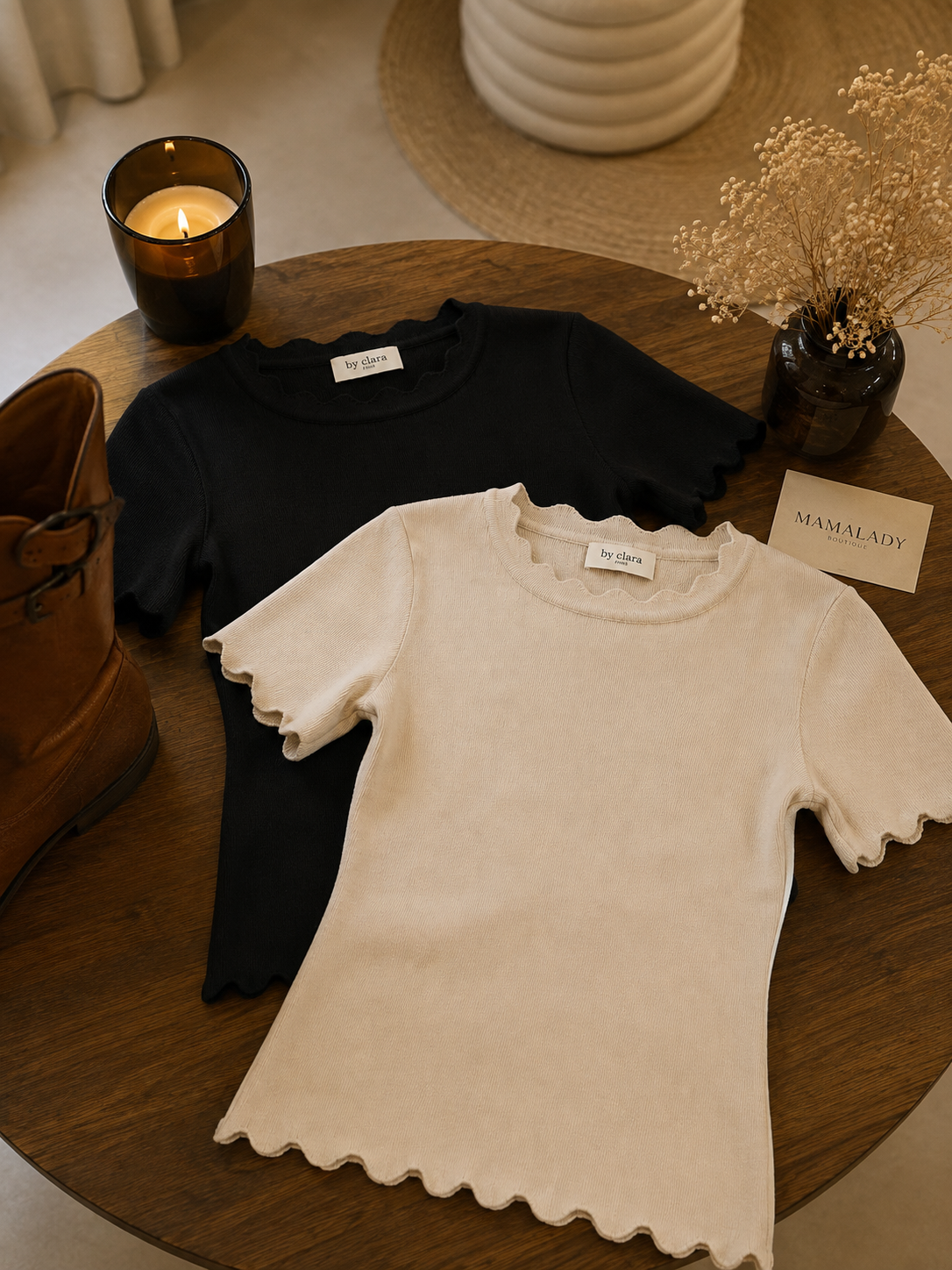 Stretch Top Dames | By Clara