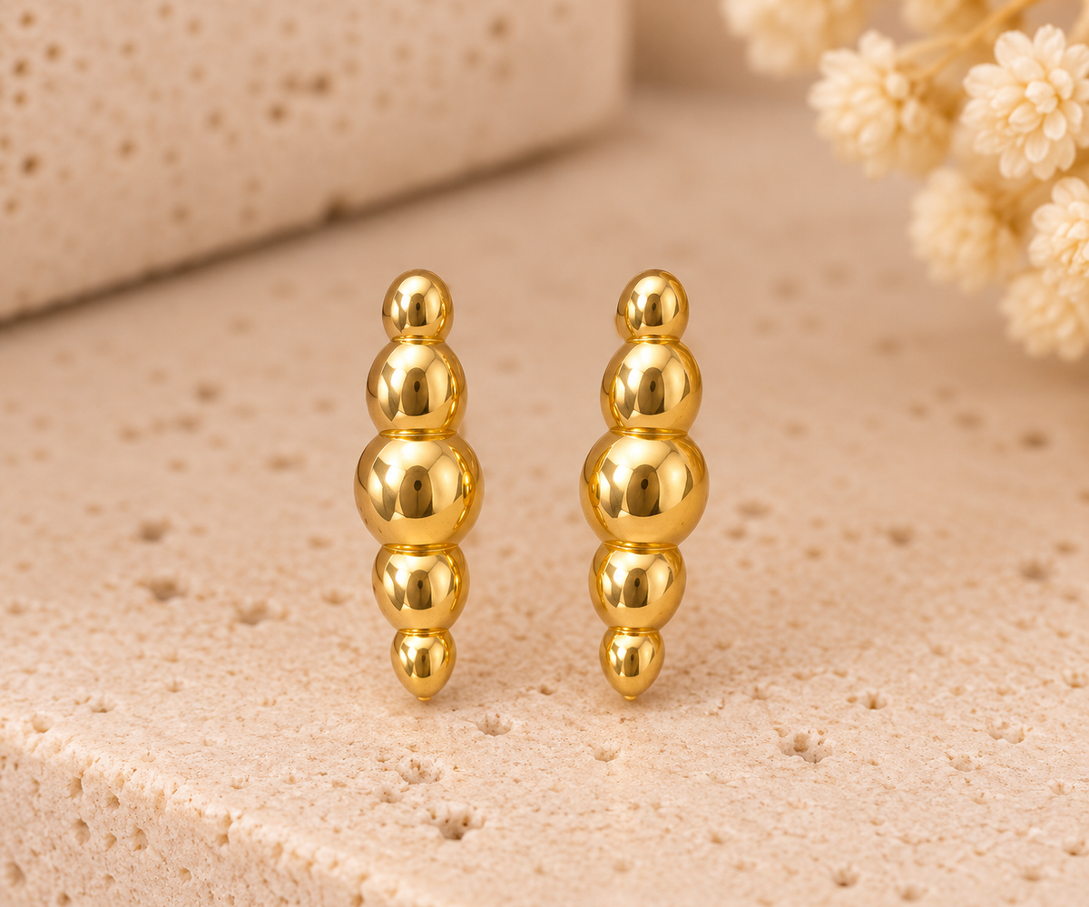Oorknopjes goud stainless steel | diverse soorten