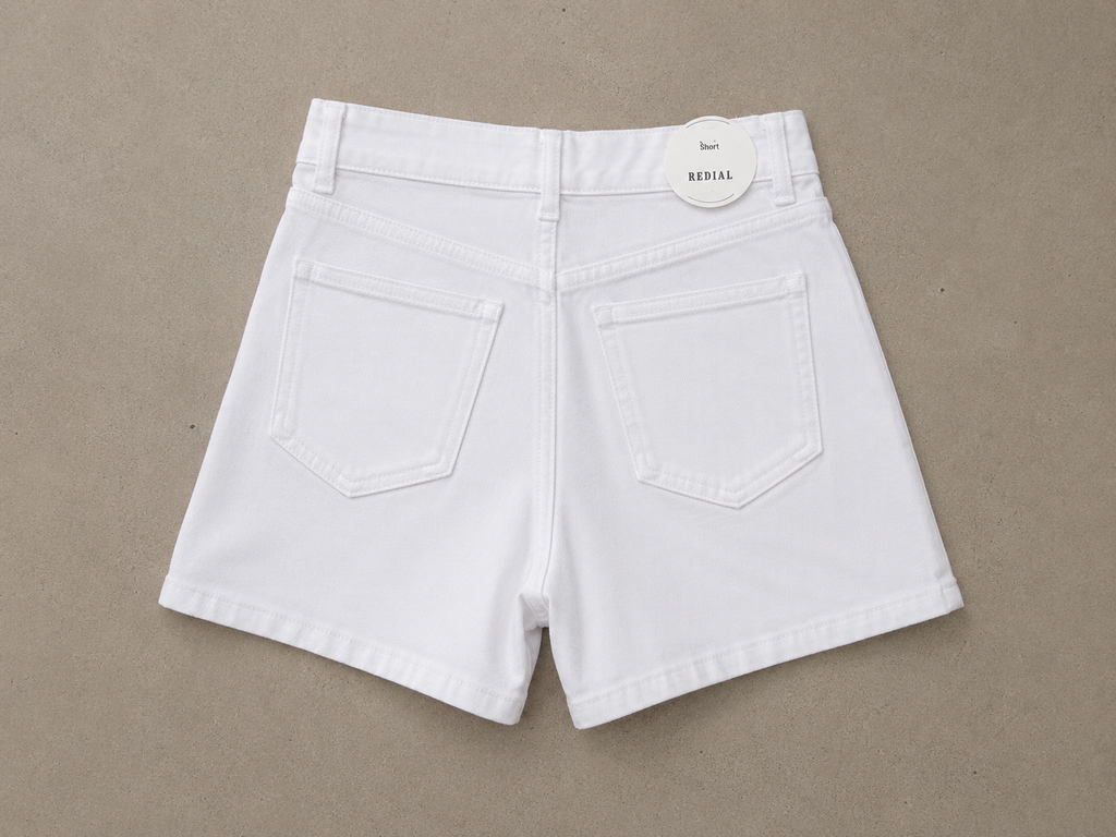 Off white Denim Short | Redial