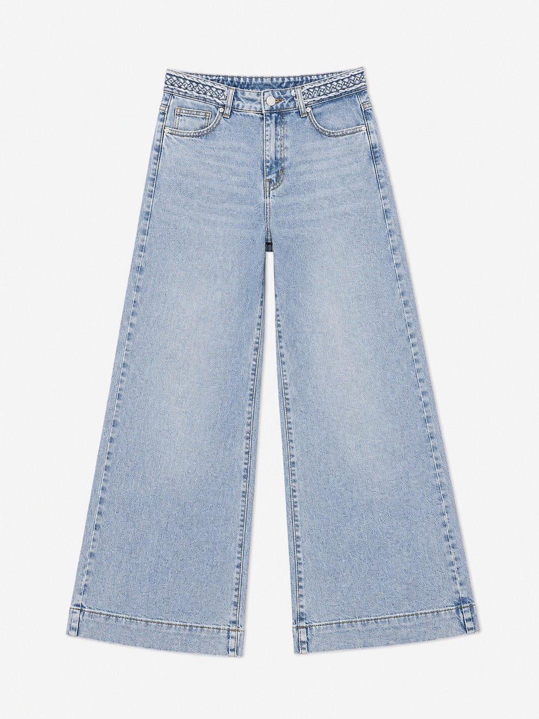 Queen Hearts jeans | Braided