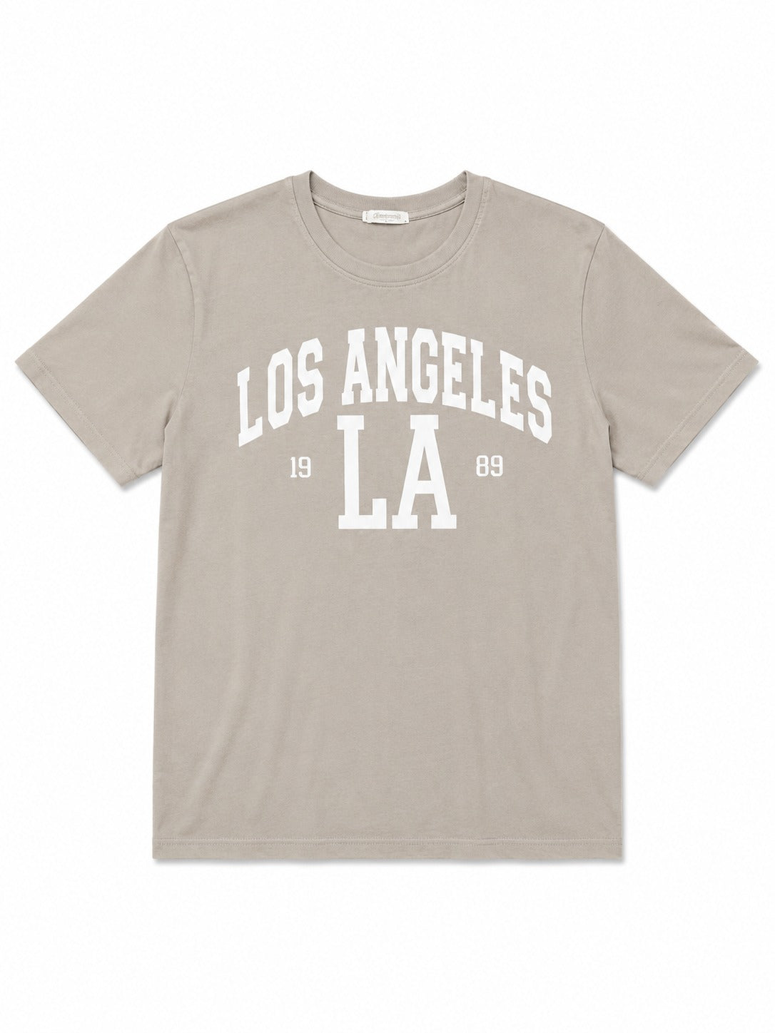 Oversized t-shirt LA | Beige